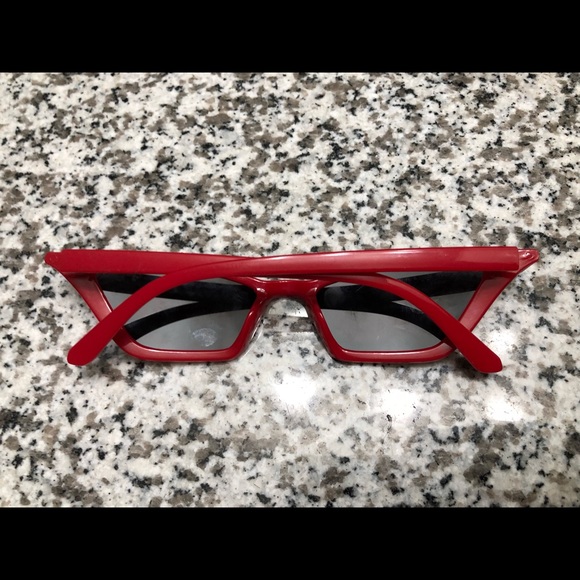 dua lipa style red festival sunglasses - Nordstrom - Picture 2 of 3
